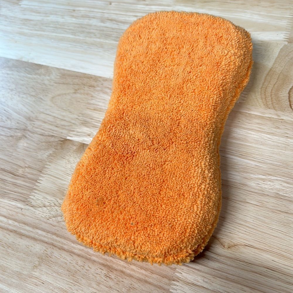 Orange Micro Fiber Sponge - Picture 3 of 4